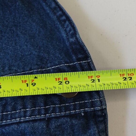 Carhartt Bib Denim Overalls Size 40 x 28*(see description) - Picture 10 of 11